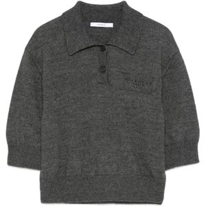 Givenchy, Dames, Truien, Grijs, Maat: S Wol,