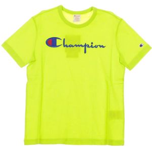 Champion, Heren, Tops, Groen, Maat: S Katoen,