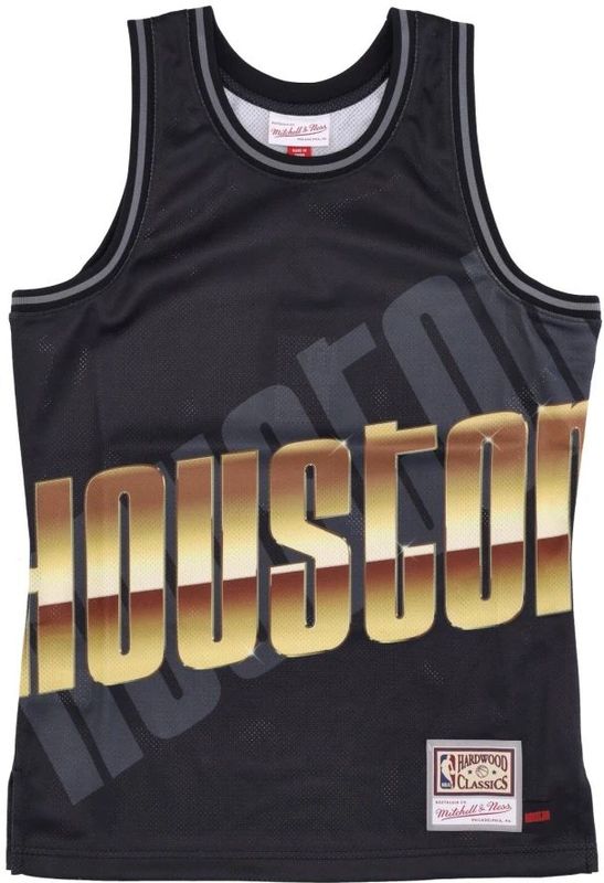 Mitchell & Ness - Houston Rockets - Basketbal Tanktop - Veelkleurig - Polyester
