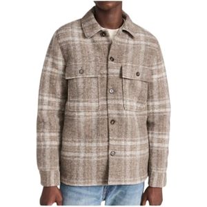 Nn07, Heren, Jassen, Bruin, Maat: XL Wol,