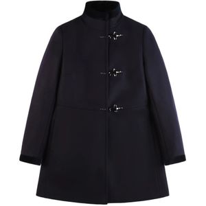 Fay, Dames, Mantels, Blauw, Maat: L Wol,