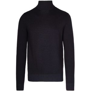 Lubiam, Heren, Truien, Zwart, Maat: M Wol,