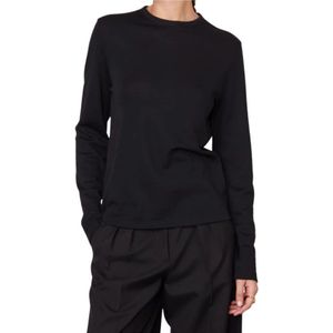 Officine Générale, Dames, Tops, Zwart, Maat: XS Wol,