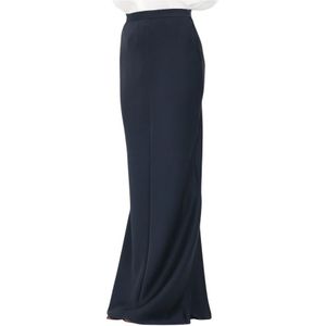 Max Mara, Dames, Rokken, Blauw, Maat: XS Satijn,
