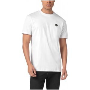 Philipp Plein, Heren, Tops, Wit, Maat: S