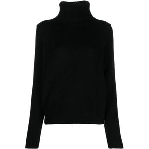 Polo Ralph Lauren, Dames, Truien, Zwart, Maat: L Wol,