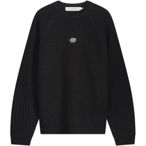 Filling Pieces, Heren, Truien, Zwart, Maat: S