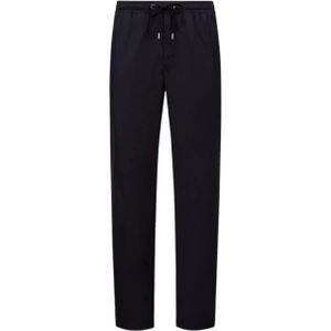 Moncler, Heren, Broeken, Blauw, Maat: L Poliester,