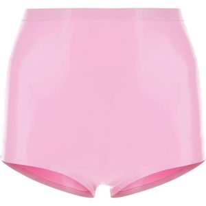 Maison Margiela, Dames, Korte broeken, Roze, Maat: XS
