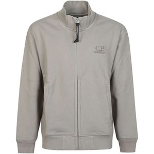 C.p. Company, Heren, Sweatshirts & Hoodies, Grijs, Maat: L Fleece,