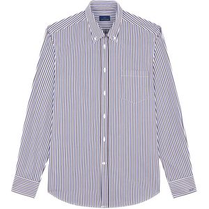 Paul & Shark, Heren, Overhemden, Blauw, Maat: L Katoen,