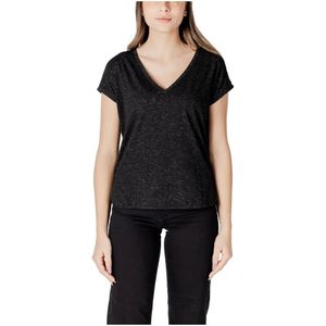Ichi, Dames, Tops, Zwart, Maat: S Viscose,