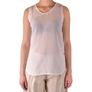 Woolrich, Dames, Tops, Beige, Maat: XS Wol,