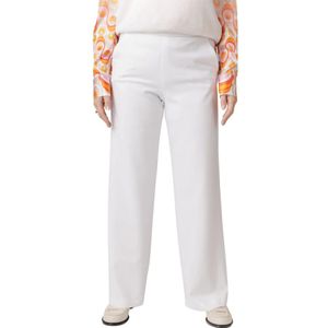 Raffaello Rossi, Dames, Broeken, Wit, Maat: XL Viscose,