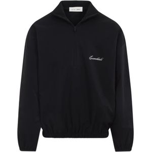 Fear Of God, Heren, Sweatshirts & Hoodies, Zwart, Maat: XL Nylon,