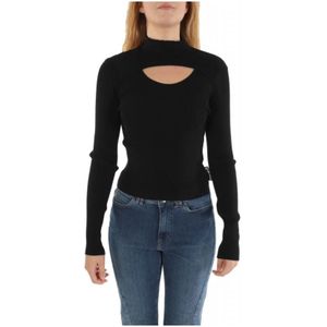 Hugo, Dames, Truien, Zwart, Maat: M