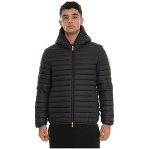 Save The Duck, Heren, Jassen, Zwart, Maat: 2XL Poliester,