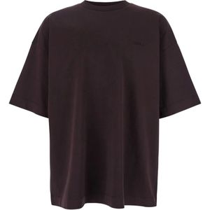 Juun.J, Heren, Tops, Bruin, Maat: S Katoen,