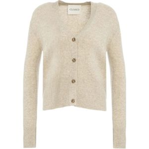 Closed, Dames, Truien, Beige, Maat: XS