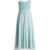 Vera Mont - Elegante Avondjurk - Blauw - Dames - Met Cut-Outs