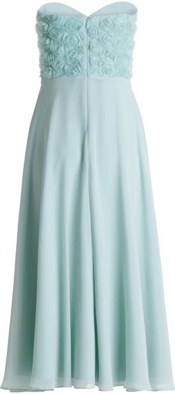 Vera Mont - Elegante Avondjurk - Blauw - Dames - Met Cut-Outs