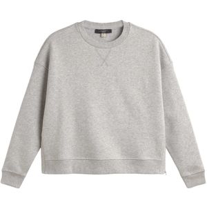 Weekend Max Mara, Dames, Sweatshirts & Hoodies, Grijs, Maat: XS Katoen,