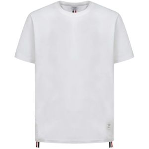 Thom Browne, Heren, Tops, Wit, Maat: S Katoen,