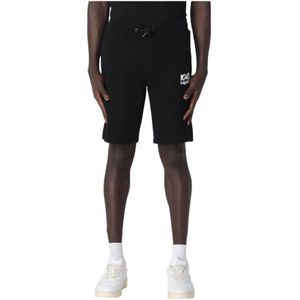Karl Lagerfeld - Sweatshorts - Zwart - Korte Broeken
