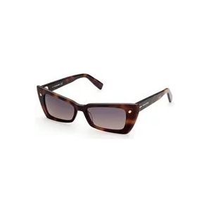 Dsquared2 Stijlvolle zonnebril voor vrouwen , Brown , Dames , Maat: 53 MM