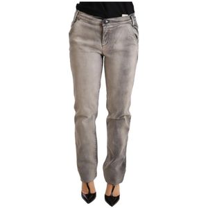 Ermanno Scervino, Dames, Jeans, Grijs, Maat: W27 Katoen,