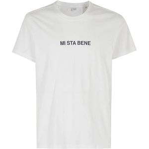 Aspesi, Heren, Tops, Wit, Maat: S Katoen,