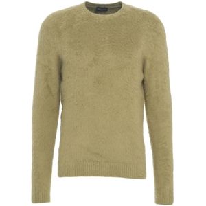 Roberto Collina, Heren, Truien, Groen, Maat: M Katoen,