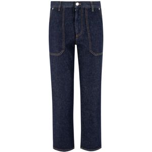 Pinko - Jeans - Blauw - High-Waisted - Power Stretch Denim