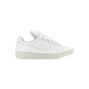 Lanvin Witte Curb XL Sneakers van Nappaleer , White , Heren , Maat: 41 EU