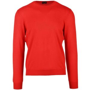 Drumohr, Heren, Truien, Oranje, Maat: L Kasjmier,