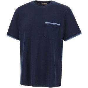Herno, Heren, Tops, Blauw, Maat: XL