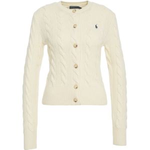 Polo Ralph Lauren, Dames, Truien, Beige, Maat: S Wol,