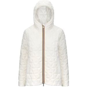 K-Way, Dames, Jassen, Wit, Maat: M Nylon,