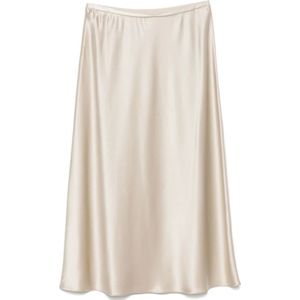 Max Mara, Dames, Rokken, Beige, Maat: XS Katoen,