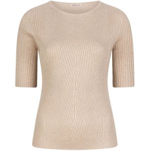 Esqualo, Dames, Truien, Beige, Maat: S