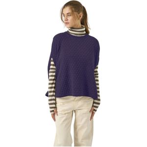 Lind, Dames, Truien, Blauw, Maat: S/M Wol,