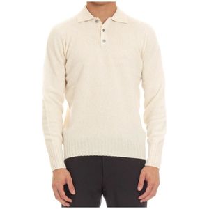 Drumohr, Heren, Truien, Beige, Maat: 2XL