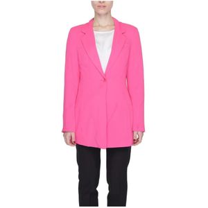 Vero Moda, Dames, Jassen, Roze, Maat: M Poliester,
