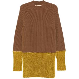 Marni, Dames, Truien, Bruin, Maat: M