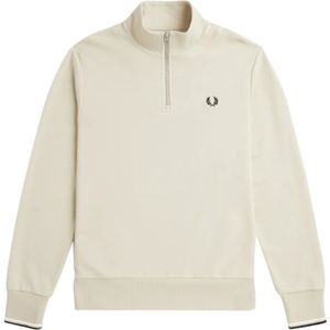Fred Perry, Heren, Truien, Beige, Maat: S Katoen,