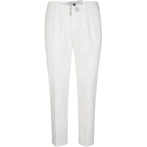 Eleventy, Heren, Broeken, Wit, Maat: W31 Katoen,