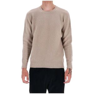 Drumohr, Heren, Truien, Beige, Maat: XL Wol,