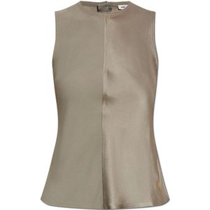 Ami Paris, Dames, Tops, Groen, Maat: 3XS Leer,