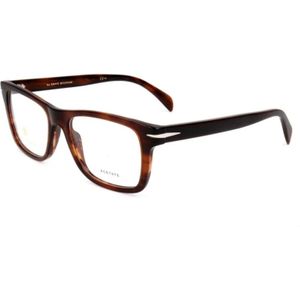 Eyewear by David Beckham, unisex, Accessoires, Bruin, Maat: 54 MM