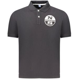 North Sails, Heren, Tops, Zwart, Maat: S Katoen,